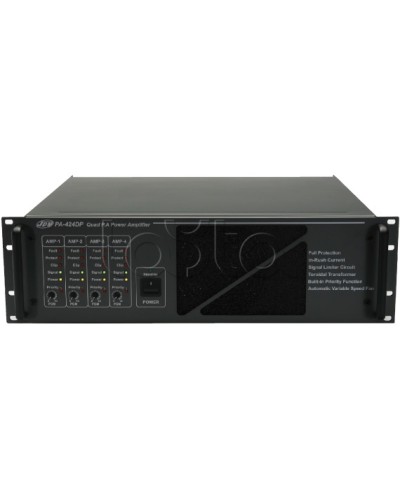 Усилитель мощности 4-x канальный JDM PA-412DP в Рубцовске Усилители Pintop.ru
