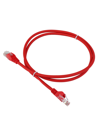 Патч-корд LANMASTER LSZH UTP кат.5e, 2.5 м, красный LANMASTER LAN-PC45/U5E-2.5-RD в Рубцовске Патчкорды (медные) Pintop.ru