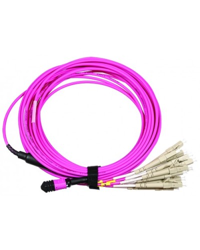 Сборка кабельная LANMASTER (LAN-12M-12LC/OM4-3.0) в Рубцовске Коннекторы Pintop.ru