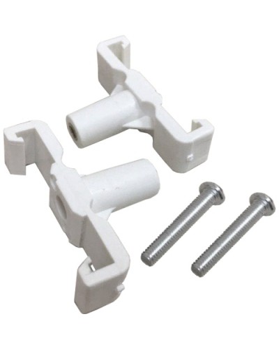 Комплект фиксаторов для установки суппорта в короб 120х50 мм, 2 шт. LANMASTER (LAN-CT120-FRM-FIX) в Рубцовске Аксессуары для лотков Pintop.ru