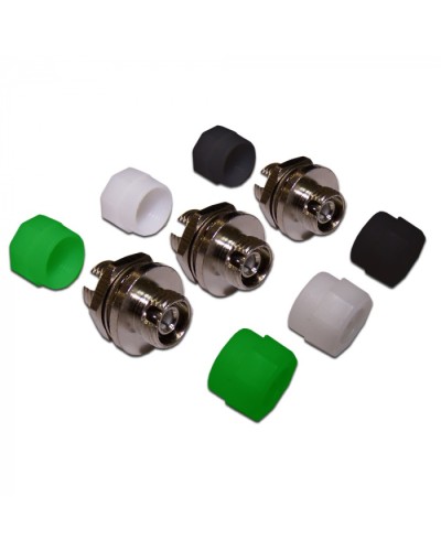 Адаптер оптический FC, MM, металл, симплексный LANMASTER (LAN-FC-AM-MM) в Рубцовске Коннекторы ВО Pintop.ru