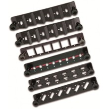 Панель адаптерная на 6 ST/FC адаптеров с угловой установкой для кросса LAN-FOB10-1P LANMASTER LAN-FP10-6ST/A