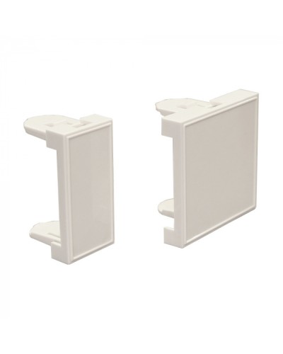 Заглушка 22.5х45, белая LANMASTER (LAN-SIP-22B-WH) в Рубцовске Проходные адаптеры и розетки оптические Pintop.ru