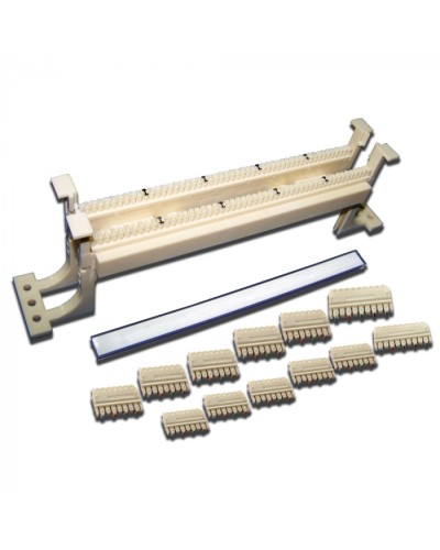 50-парный 110 настенный кросс, блоки и ножки в комплекте LANMASTER (LAN-WS110-50FT) в Рубцовске Кроссы оптические Pintop.ru