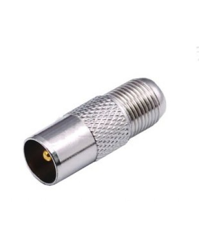 Переходник PAL (TV) штекер - F розетка LAZSO APTVF10 в Рубцовске Коннекторы Pintop.ru