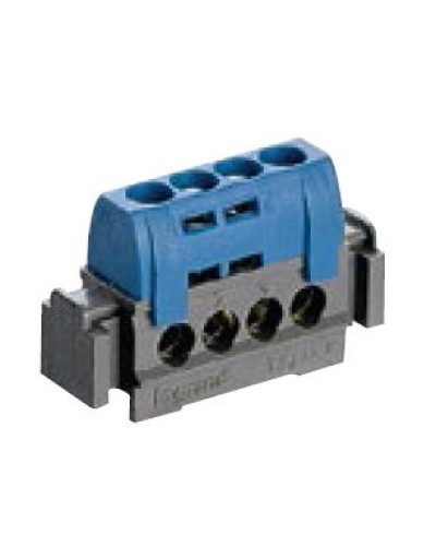 Клеммник синий 4х1.5-16 мм2 LEGRAND 004840 в Рубцовске Клеммные колодки Pintop.ru