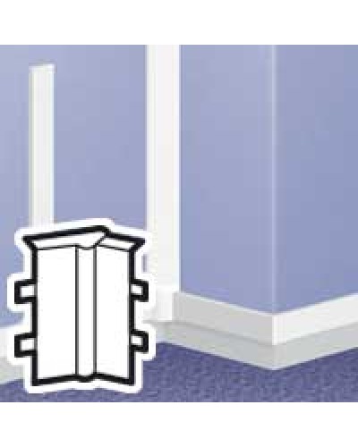 Угол внутренний переменный для мини-плинтусов DLPlus 60x16/20 белый Legrand 030291 в Рубцовске Аксессуары для кабель-канала Pintop.ru