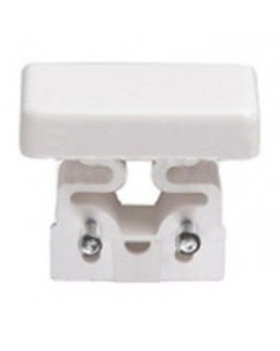 Заглушка торцевая для мини-плинтуса DLPlus 32x16 белая Legrand 031207 в Рубцовске Аксессуары для кабель-канала Pintop.ru