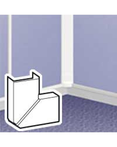 Угол плоский 40x12.5 Legrand 033316 в Рубцовске Аксессуары для кабель-канала Pintop.ru