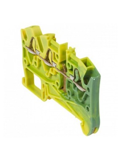 Клемма 4х5 1вх/2вых заземление Legrand 037210 в Рубцовске Клеммные колодки Pintop.ru