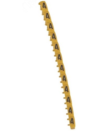 Маркер 4 0,15/0,5 ЖЛТ CAB3 Legrand 038104 в Рубцовске Аксессуары для кабель-канала Pintop.ru