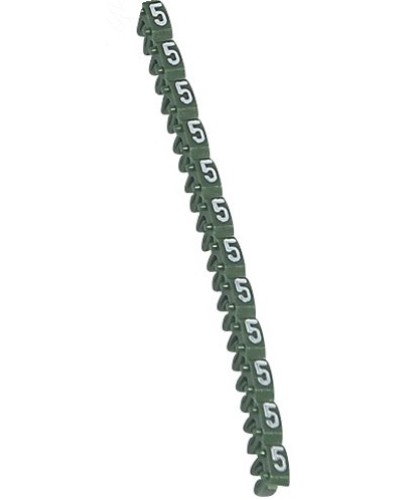 Маркер 5 4/6 ЗЕЛ CAB3 Legrand 038235 в Рубцовске Аксессуары для кабель-канала Pintop.ru