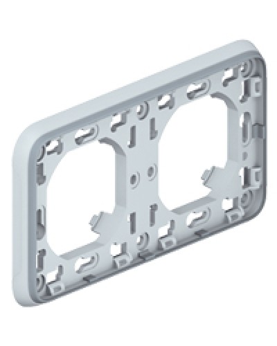 Рамка с суппортом для встроенного монтажа Plexo Legrand 069683 в Рубцовске Аксессуары для кабель-канала Pintop.ru