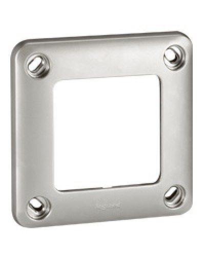 Рамка 1 пост 110х110 Legrand 077851 в Рубцовске Аксессуары для кабель-канала Pintop.ru