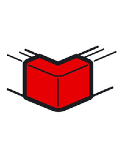 Угол внешний для кабель-канала METRA 40x16 Legrand (638152) в Рубцовске Аксессуары для кабель-канала Pintop.ru