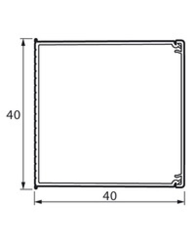 Кабель-канал METRA 40x40 Legrand (638196) в Рубцовске Кабель-канал Pintop.ru