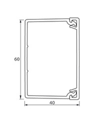 Кабель-канал METRA 60x40 Legrand (638197) в Рубцовске Кабель-канал Pintop.ru