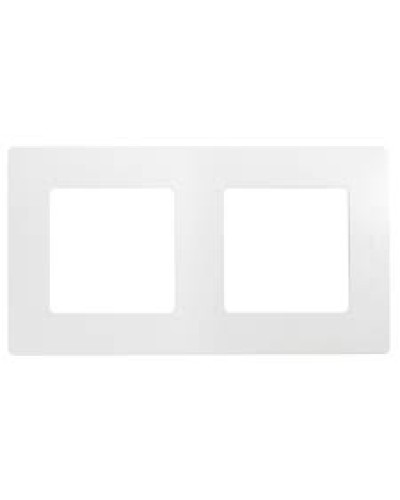 Рамка 2 поста Etika белый Legrand 672502 в Рубцовске Аксессуары для кабель-канала Pintop.ru