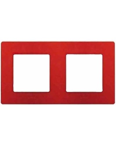 Рамка 2 поста Etika красный (10 шт/уп) Legrand 672532 в Рубцовске Аксессуары для кабель-канала Pintop.ru