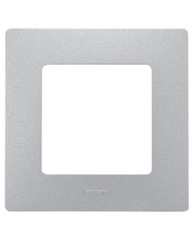 Рамка 1 пост Etika алюминий Legrand 672551 в Рубцовске Аксессуары для кабель-канала Pintop.ru