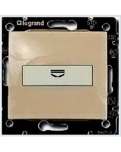 Выключатель c картой 10А слоновая кость Valena Legrand 774134 в Рубцовске Аксессуары для кабель-канала Pintop.ru