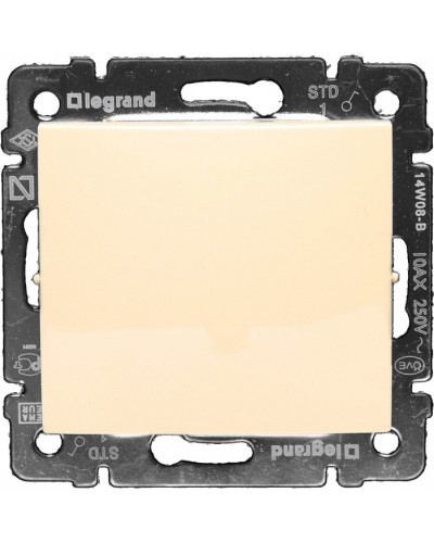 Переключатель промежуточный Valena 10 AX 250 В слоновая кость Legrand 774307 в Рубцовске Аксессуары для кабель-канала Pintop.ru