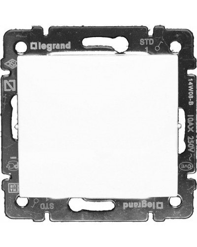 Переключатель промежуточный Valena 10 AX 250 В белый Legrand 774407 в Рубцовске Аксессуары для кабель-канала Pintop.ru
