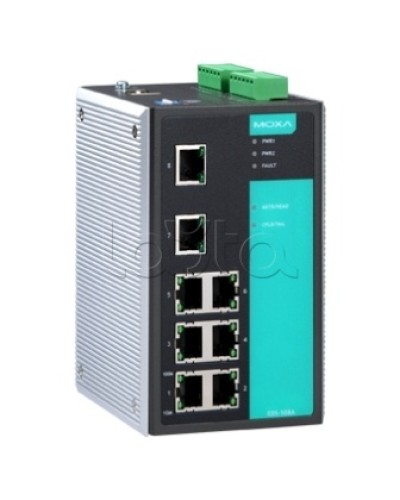 Коммутатор управляемый промышленный 8-портовый Moxa EDS-508A-T в Рубцовске Коммутаторы Pintop.ru