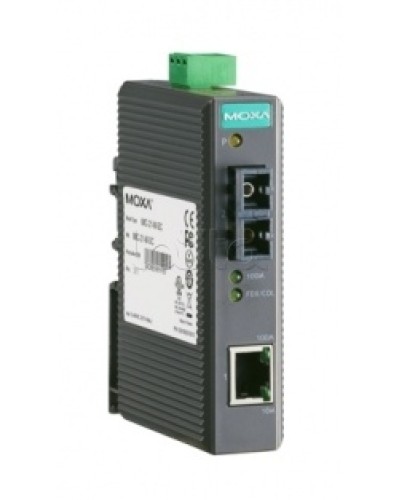 Медиаконвертер Ethernet 10/100BaseTX в 100BaseFX (SC) Moxa IMC-21-S-SC в Рубцовске Медиаконвертеры Pintop.ru