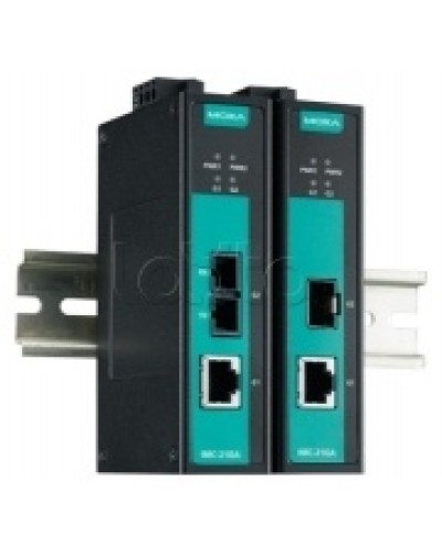 Медиаконвертер Gigabit Ethernet 10/100/1000BaseTX в 100/1000Base (SC) Moxa IMC-21GA-LX-SC в Рубцовске Медиаконвертеры Pintop.ru