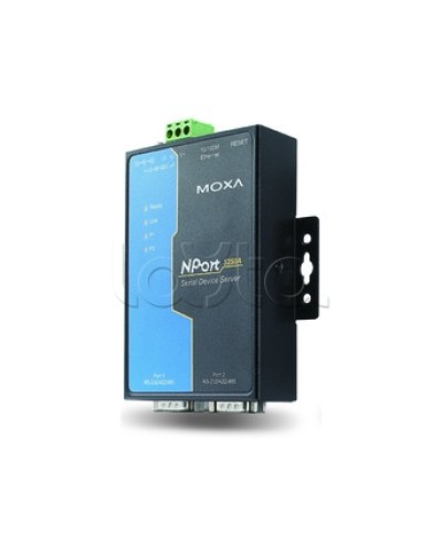 Сервер 2-портовый RS-232/422/485 в Ethernet Moxa NPort 5250A в Рубцовске Дополнительное оборудование для ОПС Pintop.ru