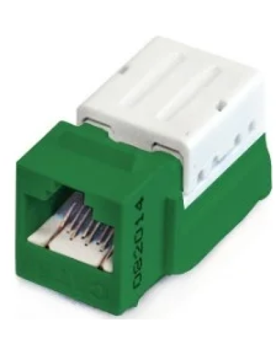 Модуль-вставка NIKOMAX (NMC-KJUE2-FT-GN) в Рубцовске Модули Keystone Pintop.ru