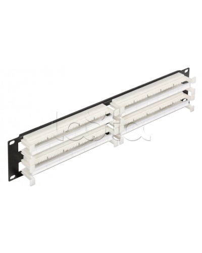 Патч-панель 2U 200 пар NIKOMAX (NMC-RB110-200) в Рубцовске Кроссовое оборудование тип 110 Pintop.ru