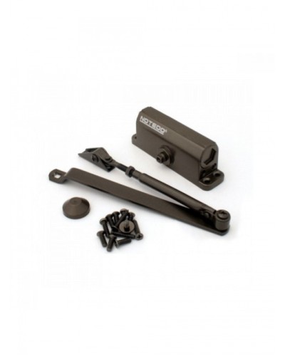 Доводчик NOTEDO DC-070-I EN3 (коричневый RAL 8016) в Рубцовске Доводчики Pintop.ru