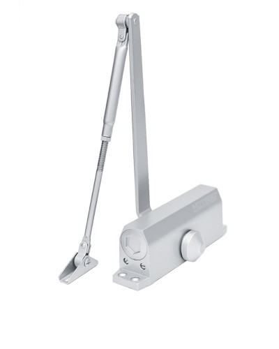 Доводчик NOTEDO DC-120-I EN6, с рычажной тягой, (черный) в Рубцовске Доводчики Pintop.ru