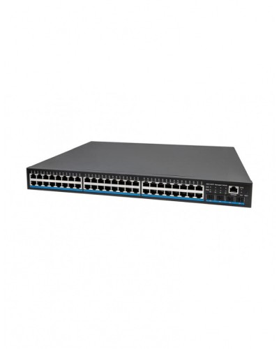 Управляемый L2 PoE коммутатор Gigabit Ethernet на 48 RJ45 PoE + 4 x GE SFP порта NST NS-SW-48G4G-PL в Рубцовске Коммутаторы Pintop.ru