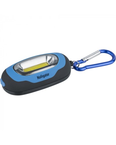 Фонарь Navigator 93 659 NPT-KC07-B-2CR2032 брелок пласт.1COB LED(1Вт) 3 реж.син в Рубцовске Дополнительное оборудование для СКУД Pintop.ru