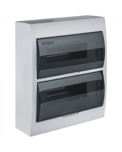 Коробка Navigator 93 799 NSS-DBW-24-WH-IP41 в Рубцовске Боксы для автоматов Pintop.ru