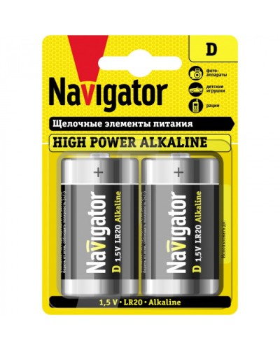 Элемент питания Navigator 94 755 NBT-NE-LR20-BP2 в Рубцовске Электротехническое оборудование Pintop.ru