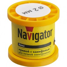 Припой Navigator 93 084 NEM-Pos02-61K-2-K100 (ПОС-61, катушка, 2 мм, 100 гр)