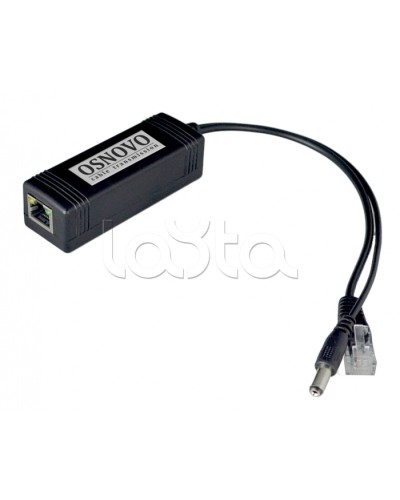 PoE-сплиттер OSNOVO PoE Splitter/2 в Рубцовске Блоки питания для кожухов и камер Pintop.ru