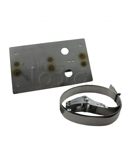 Кронштейн для крепления LaserScan RLS=3060 на столбе Optex RLS-PB в Рубцовске Кронштейны и планки для извещателей Pintop.ru