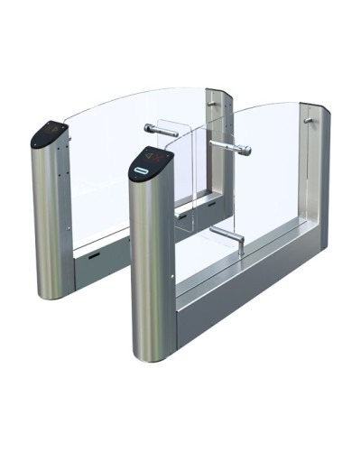 Гибрид центрального модуля турникета с высокими створками Oxgard Praktika T-07-GCMТ-900/1200 в Рубцовске Турникеты Pintop.ru