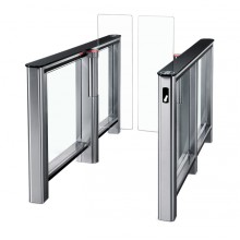 Турникет PERCo-ST-01 с крышками из закаленного стекла со створками Створки шириной 425 мм увеличенной высоты (1500 мм)