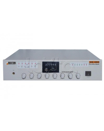 Микшер-усилитель ROXTON MZ-360 в Рубцовске Система оповещения и трансляции Roxton Pintop.ru