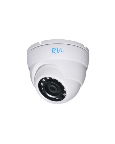 IP-камера видеонаблюдения купольная RVi-1NCE2120 (2.8) white в Рубцовске IP-камеры Pintop.ru