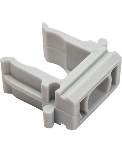 Крепёж-клипса для труб ø16 мм, серая (100 шт/уп)Rexant (28-0116-2) в Рубцовске Держатели, клипсы, скобы Pintop.ru