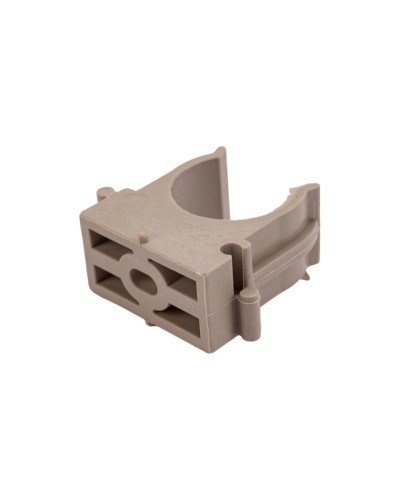 Крепёж-клипса для труб ø20 мм, серая (100 шт/уп)Rexant (28-0120-2) в Рубцовске Держатели, клипсы, скобы Pintop.ru