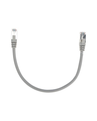 Патч-корд F/UTP, CAT 6, RJ45-RJ45, 26AWG, LSZH, серый, 0,3м REXANT 02-0210-03 в Рубцовске Патчкорды (медные) Pintop.ru