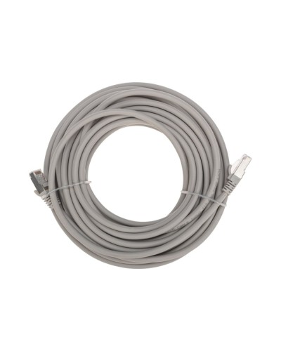 Патч-корд S/FTP, CAT 6A (10G), RJ45-RJ45, 28AWG, LSZH, серый, 10м REXANT 02-0390-10 в Рубцовске Патчкорды (медные) Pintop.ru